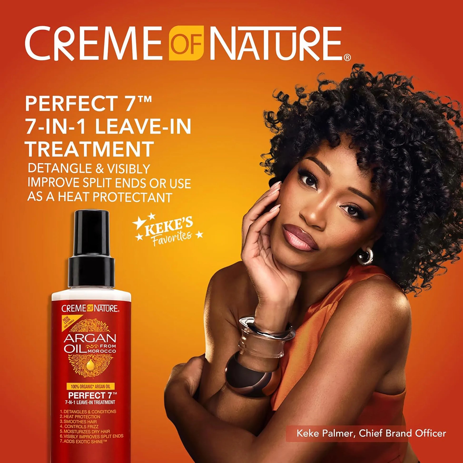Creme of Nature Argan Oil Perfect 7 - in - 1 Leave - in Treatment 150ml - UREMBO Beauty