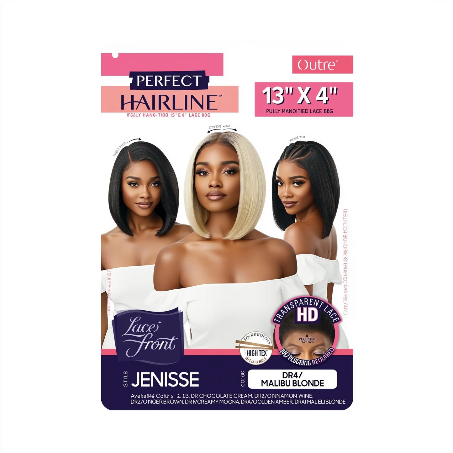 Outre Perfect Hairline Jenisse - 13x4 Lace Front - Perücke - UREMBO Beauty