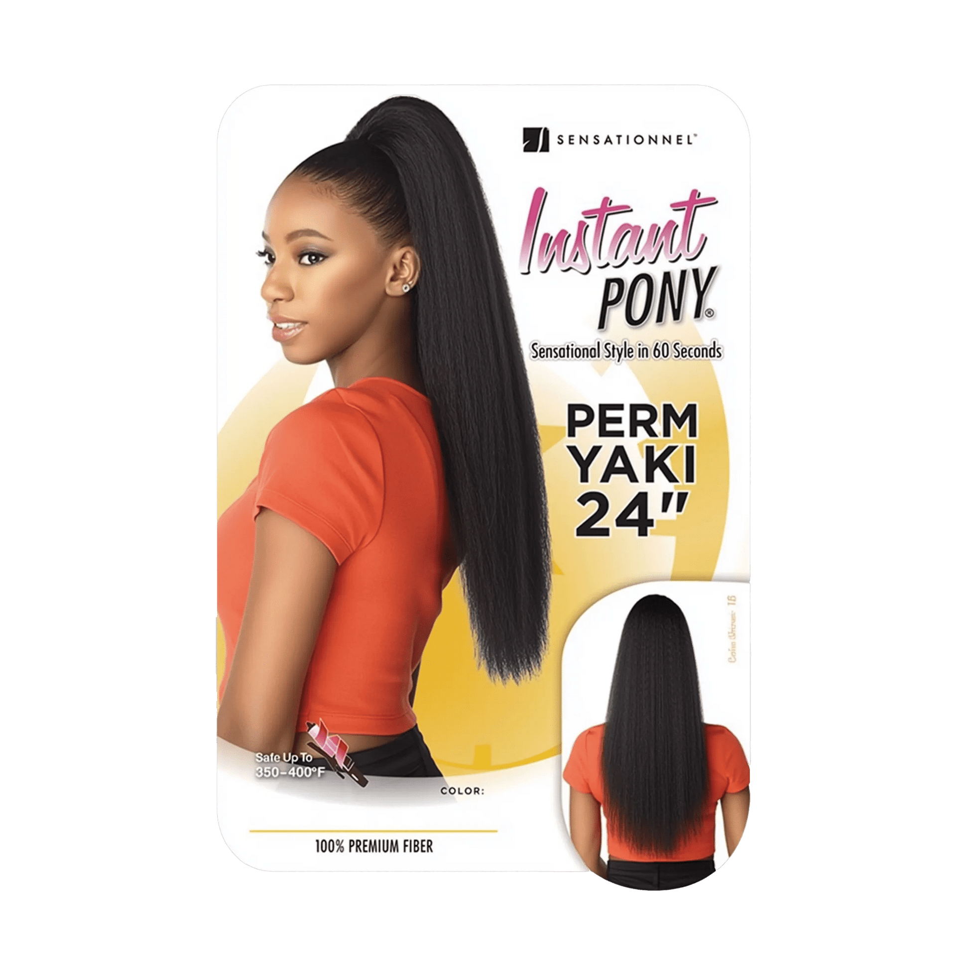 Sensationnel Instant Pony – Perm Yaki Drawstring Ponytail - UREMBO Beauty