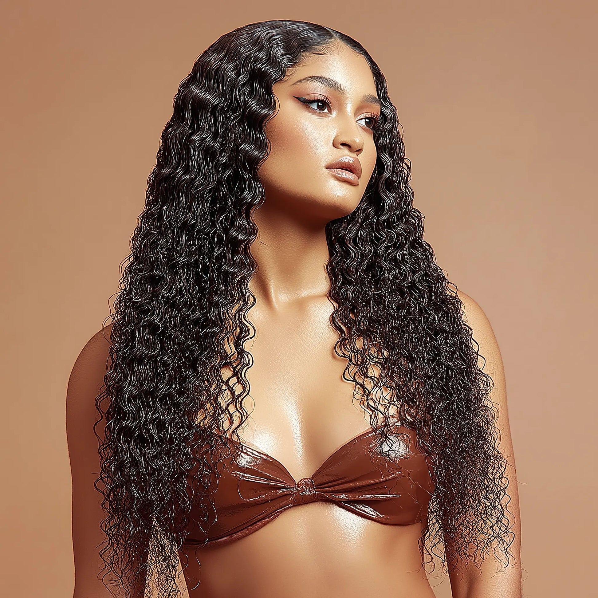 UREMBO Spanish Curl Closure Wig – Echthaarperücke - UREMBO Beauty