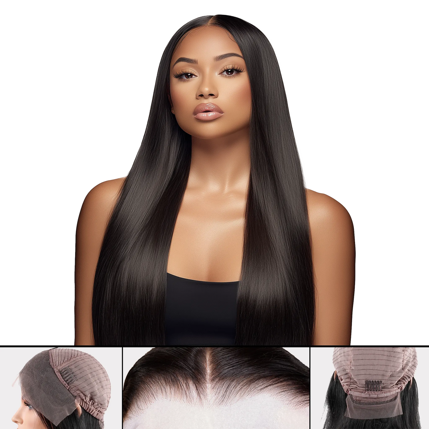 UREMBO Straight 13x4 Frontlace Wig – Human Hair Wig