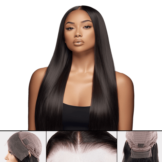 UREMBO Straight 13x4 Frontlace Wig – Echthaarperücke - UREMBO Beauty