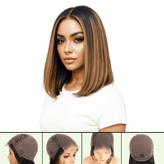 UREMBO Straight BOB Closure Wig – Echthaarperücke - UREMBO Beauty