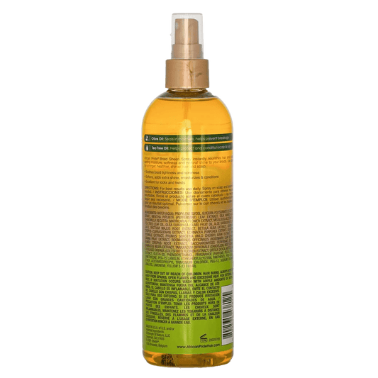 African Pride Olive Miracle Braid Sheen Spray 355ml - UREMBO Beauty