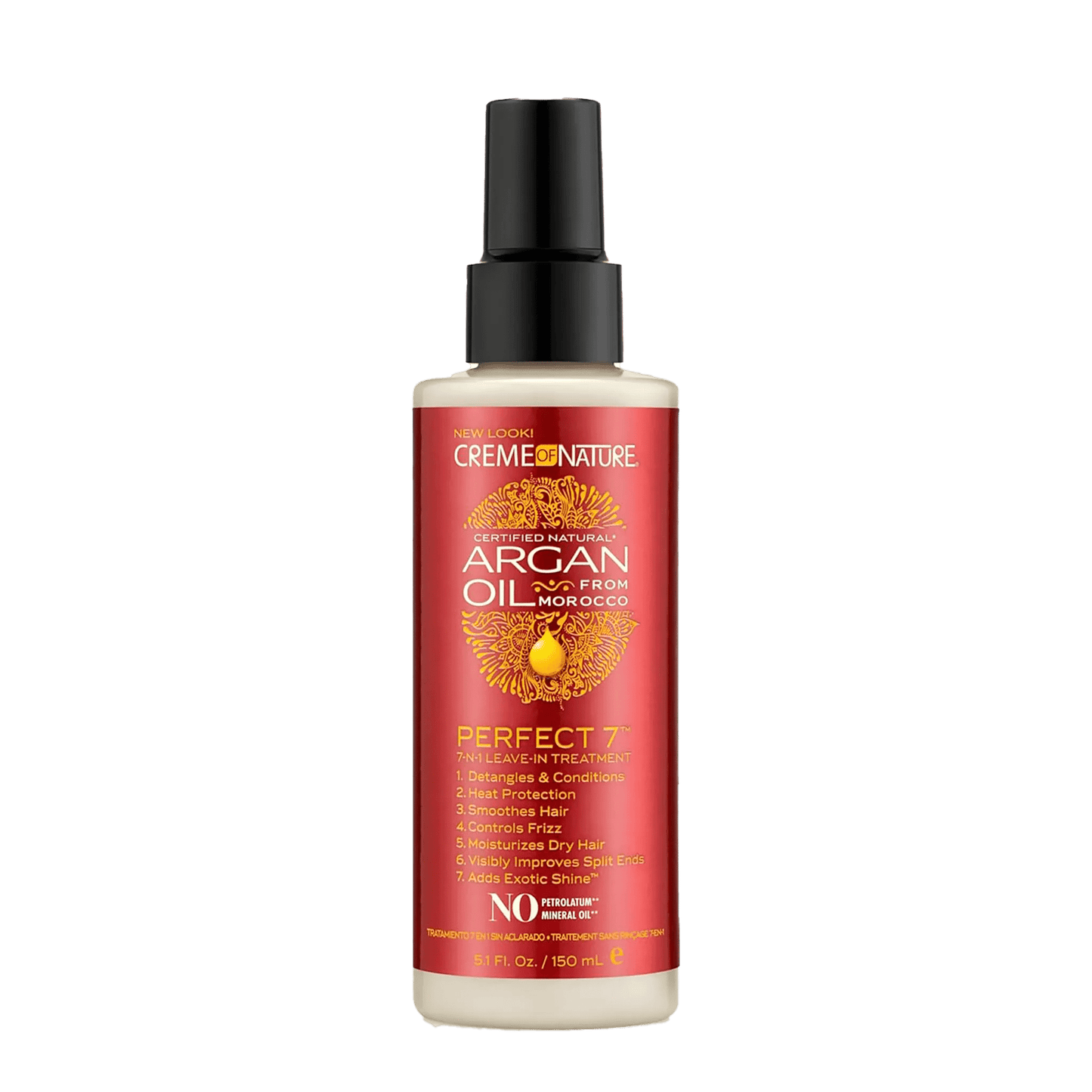 Creme of Nature Argan Oil Perfect 7 - in - 1 Leave - in Treatment 150ml - UREMBO Beauty