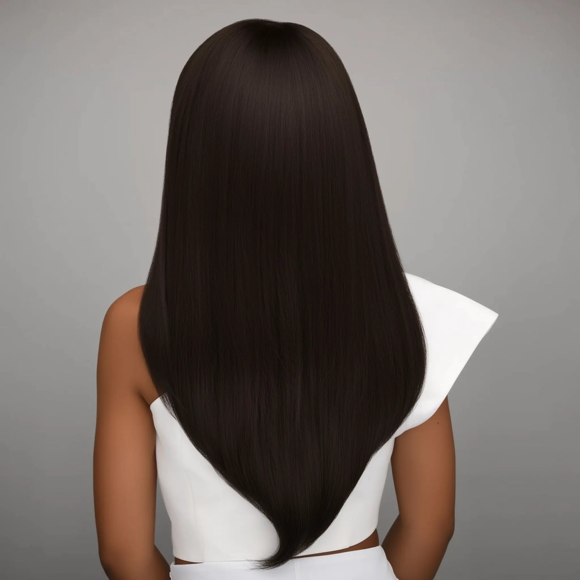 FEME 2 - in - 1 Halbperücke & Ponytail – Nadia - UREMBO Beauty