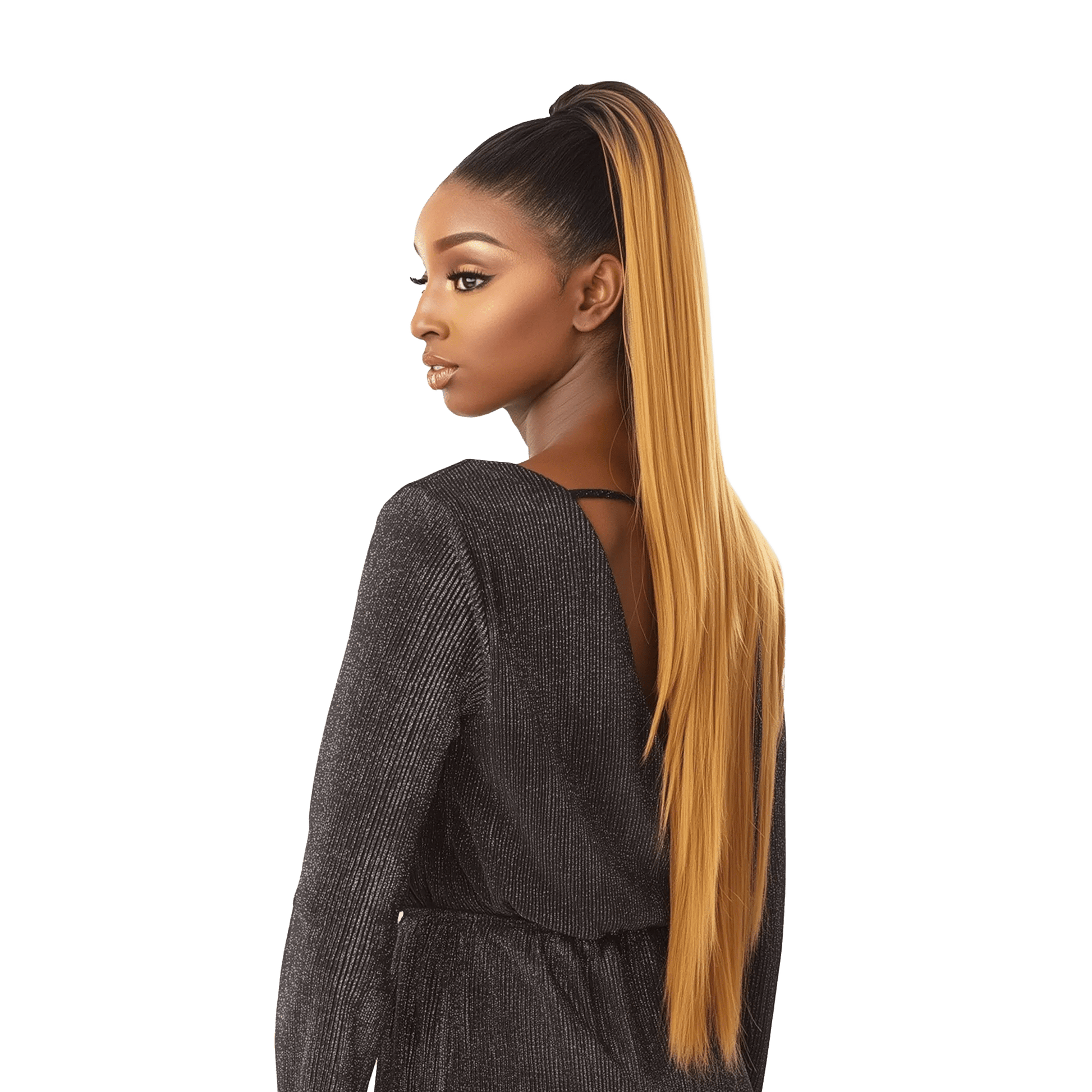 Sensationnel Instant Pony – Simply Straight Drawstring Ponytail - UREMBO Beauty