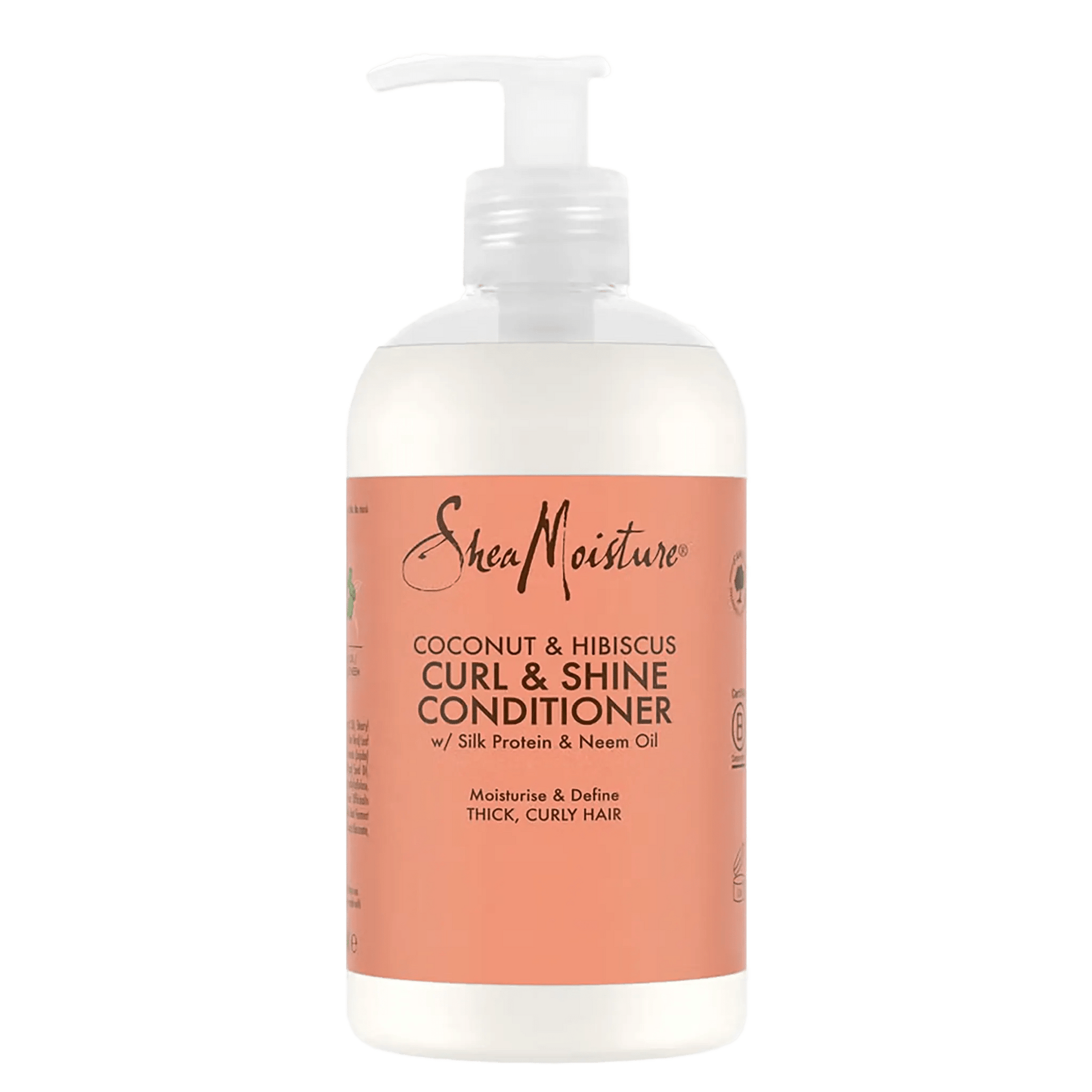 Shea Moisture Coconut & Hibiscus Curl & Shine Conditioner 384ml - UREMBO Beauty