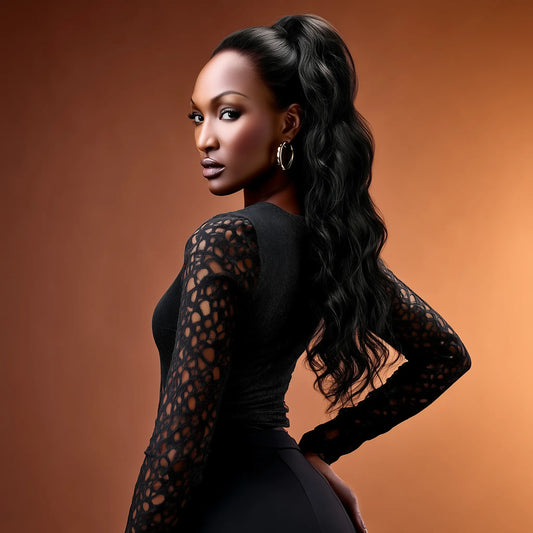 UREMBO Body Wave Drawstring Ponytail – Echthaar - UREMBO Beauty