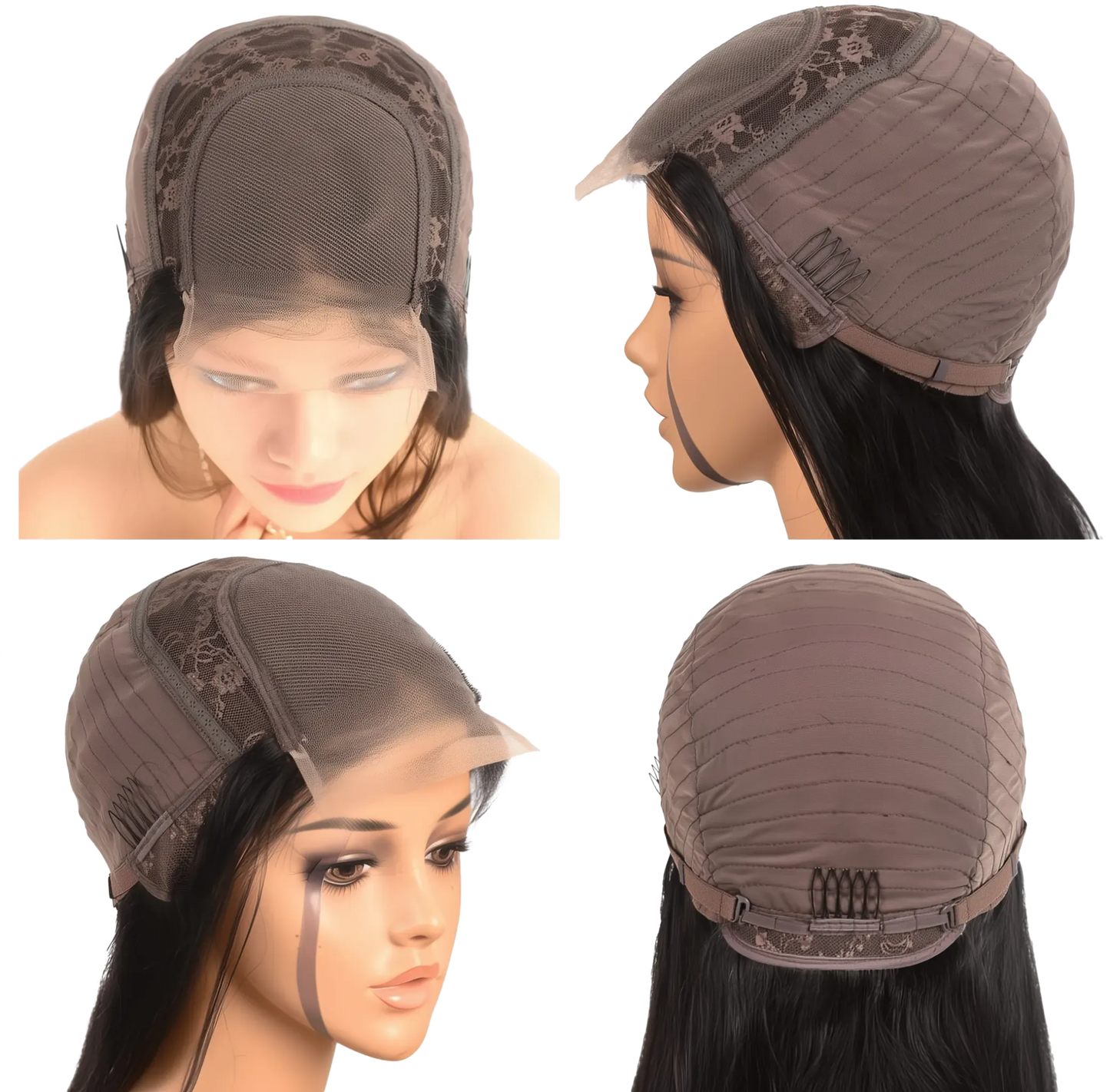 UREMBO Spanish Curl Closure Wig – Echthaarperücke - UREMBO Beauty