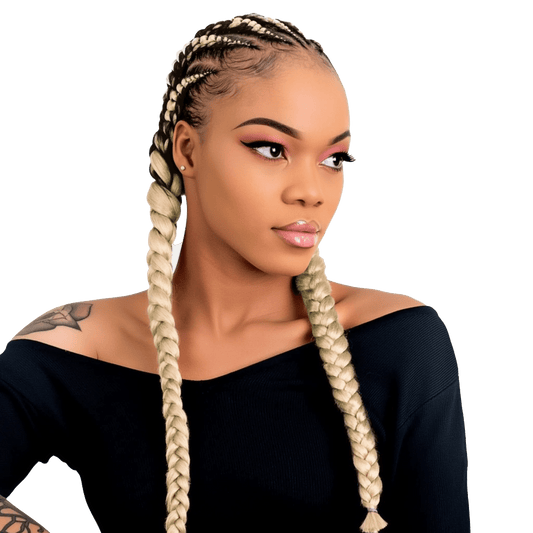 X - Pression Pre - Stretched (2x46'') Ultra Braid - UREMBO Beauty